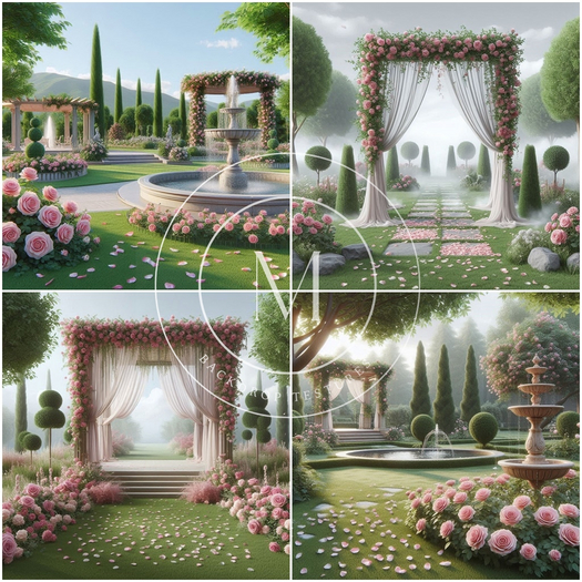 *Minois* Flowers garden