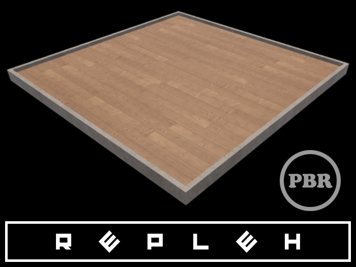 - REPLEH - SQUARE WOODEN PLATFORMS II