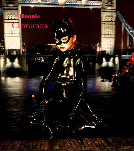 Ronnie as Catwoman