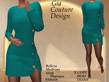 "GCD" Jamie Button Dresses Forest