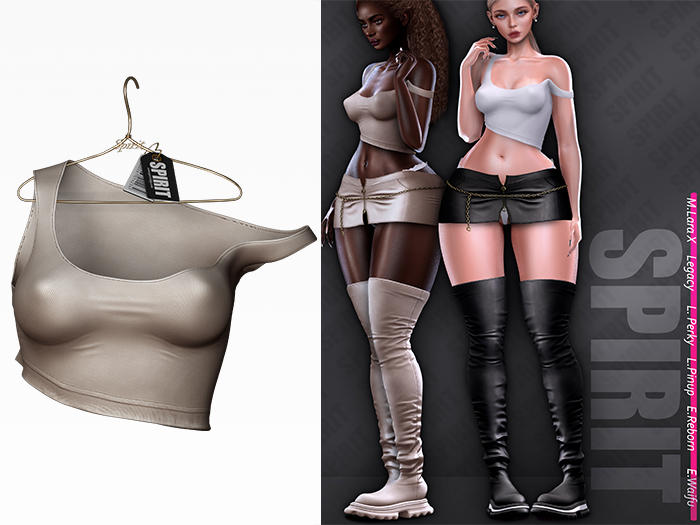 SPIRIT - Droxene top [NUDE]