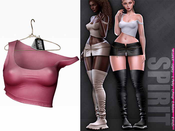 SPIRIT - Droxene top [PINK]