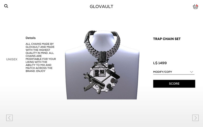 [GLOVAULT] TRAP CHAIN SET