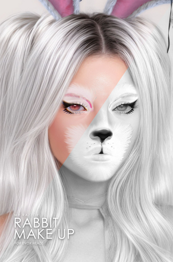 [MR] Rabbit Makeup for Evox Heads