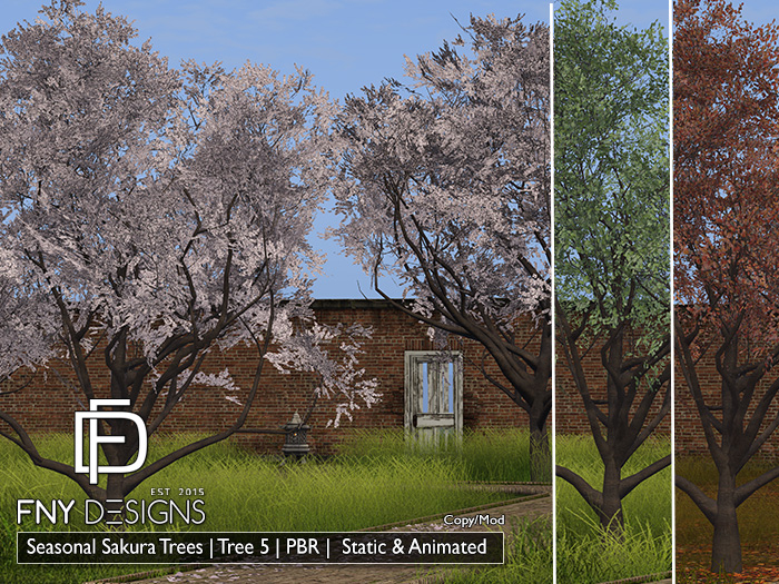 .FNY. Designs - Sakura Tree 5 PBR
