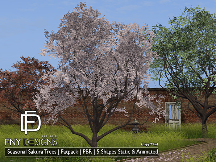 .FNY. Designs - Sakura Tree FATPACK PBR