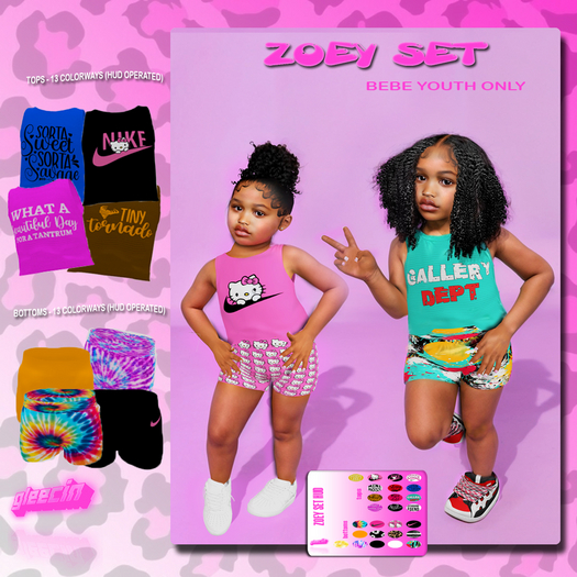 GLEECIN // ZOEY SET FATPACK