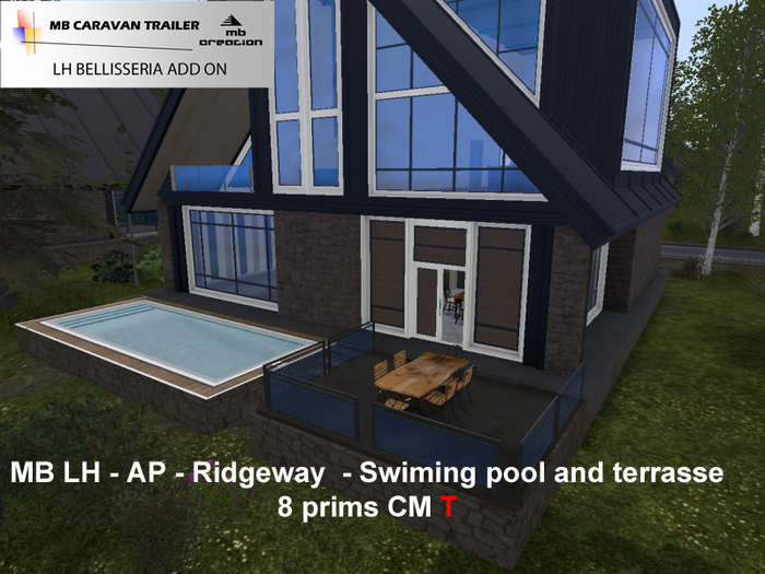 MB LH - AP - Ridgeway  - Swiming pool and terrasse box