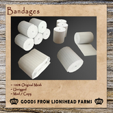 Lionshead Farms Bandages (boxed)