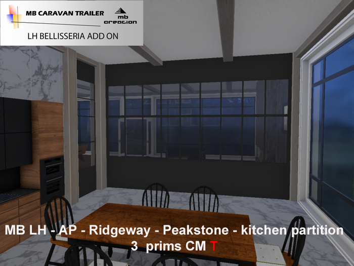MB LH - AP - Ridgeway - Peakstone - kitchen box