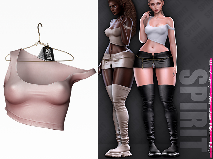 SPIRIT - Droxene top [PINKLIGHT]