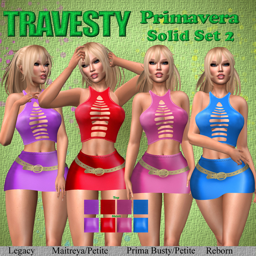 Travesty Primavera Solid Set 2