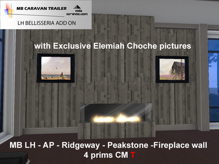 MB LH - AP - Ridgeway - Peakstone -Fireplace wall box