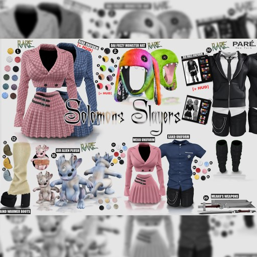 30. Pare.Solomons Slayers - Dai Uniform Shirt [LM] RARE