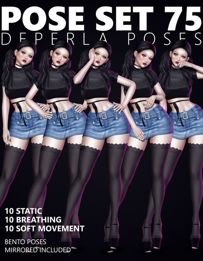 DePERLA POSES - Set 75 Static + Breathing + Soft Movement