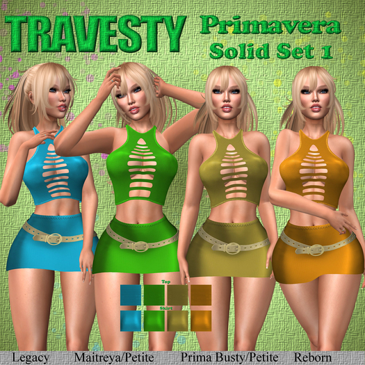 Travesty Primavera Solid Set 1