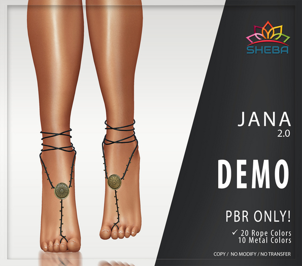 [Sheba] Jana Foot Jewelery 2.0 Demo