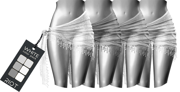 RIOT / Kimiko Wrap Knitted Skirt - Grey Pack