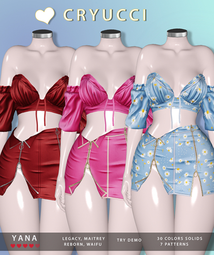 Cryucci YANA SET FATPACK