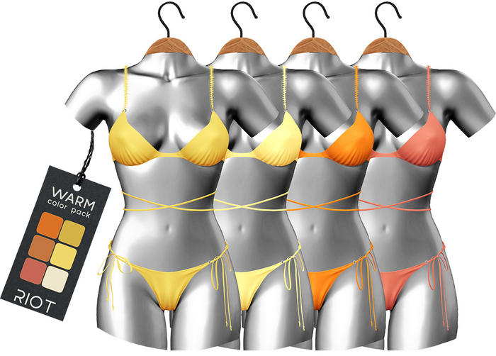 RIOT / Kimiko Bikini Set - Warm Pack