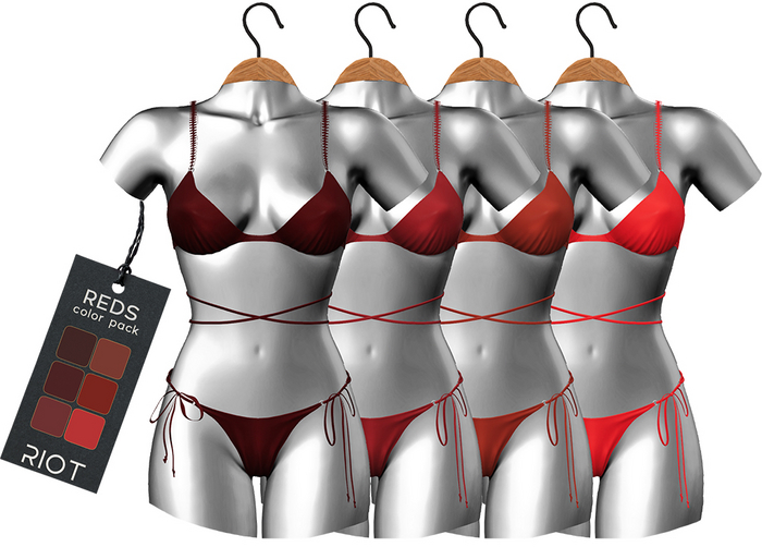 RIOT / Kimiko Bikini Set - Red Pack