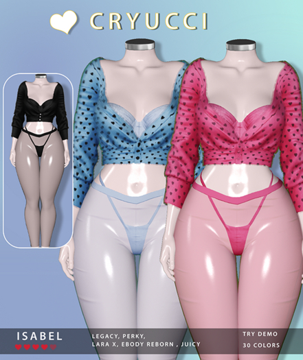 Cryucci ISABEL SET FATPACK