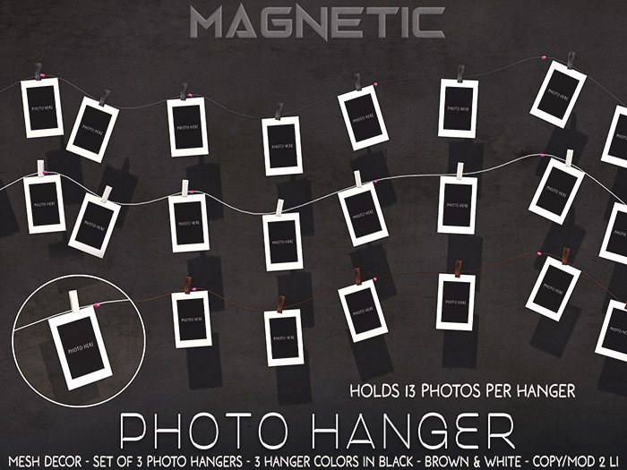 Magnetic - Photo Hanger
