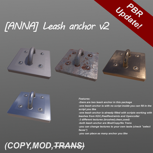 [ANNA] Leash anchor