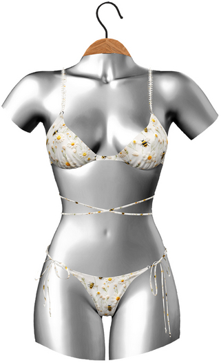 RIOT / Kimiko Bikini Set - Pattern - Bees