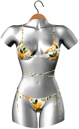 RIOT / Kimiko Bikini Set - Pattern - Oranges