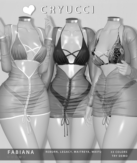 Cryucci FABIANA BIKINI DRESS SET DEMO
