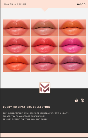 .: MAVEN :. LUCKY HD LIPSTICKS FATPACK
