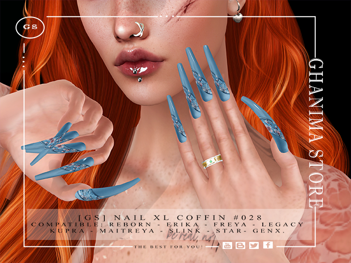 [GS] Nail XL Coffin # 028