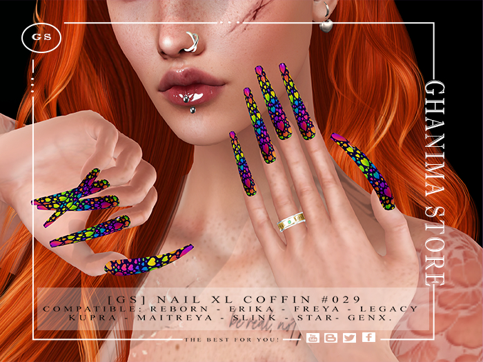 [GS] Nail  XL Coffin # 029
