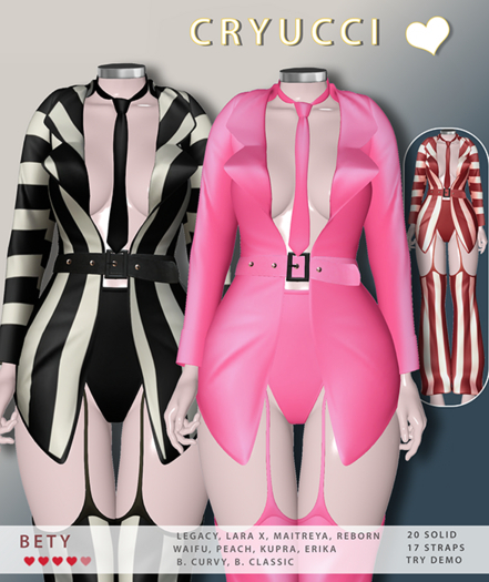 Cryucci BETY SET FATPACK