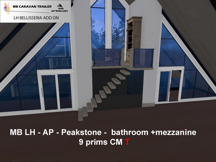 MB LH - AP - Peakstone -  bathroom +mezzanine box