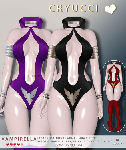 Cryucci Vampirella Set FATPACK