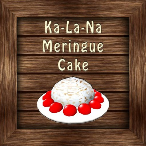 Pastel de merengue y ka-la-na / Ka-la-na meringue cake [G&S]