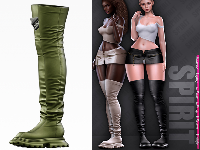 SPIRIT - Droxene boots [KHAKI]