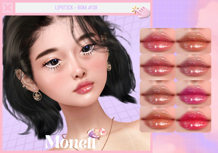 MONELL - LIPSTICK BOM #28 DEMO