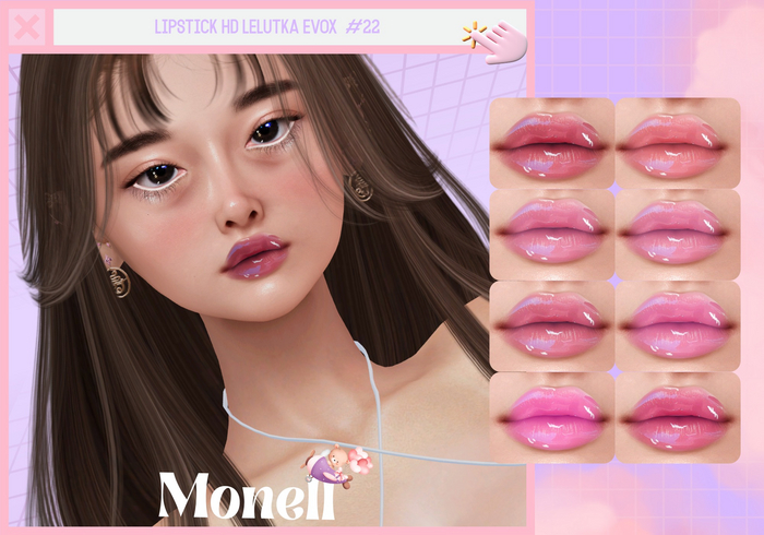 MONELL-  LIPSTICK HD LELUTKA EVOX #22