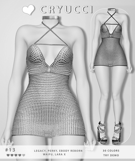 Cryucci #13 DRESS DEMO