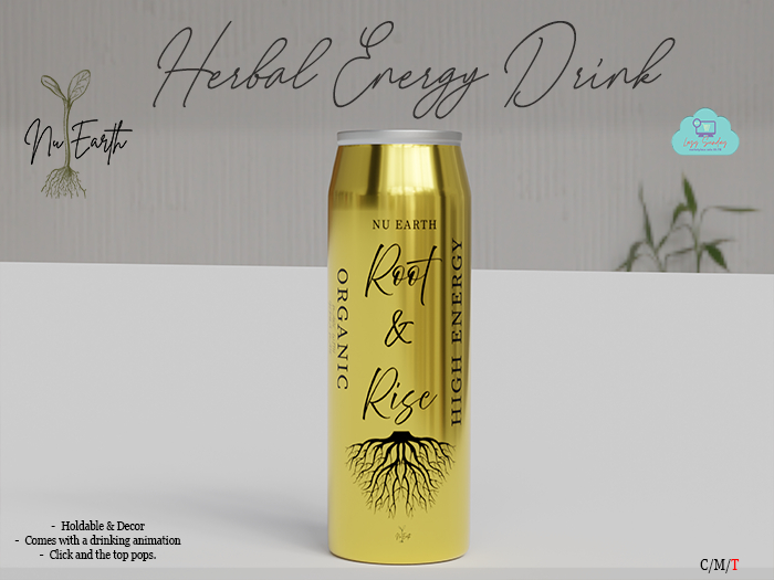 - Nu Earth - Root & Rise Energy Drink