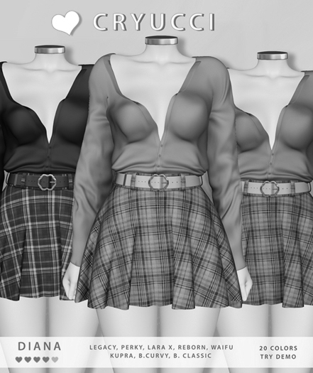 Cryucci DIANA SET DEMO