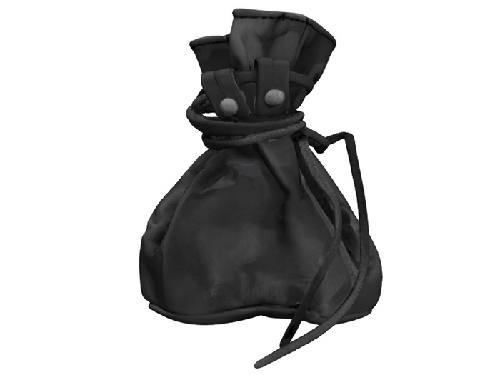 Medieval pouch - Black