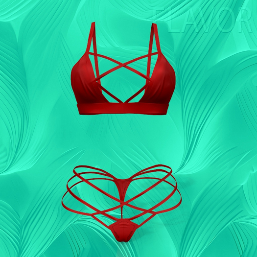 Red Legacy Bikini