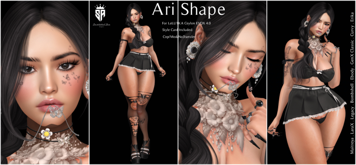 [~Siri Amblack Store~]Ari shape for LeLUTKA Ceylon Head4.0 New