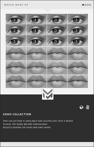 .: MAVEN :. SOHO HD EYESHADOW & LIPSTICK DEMO