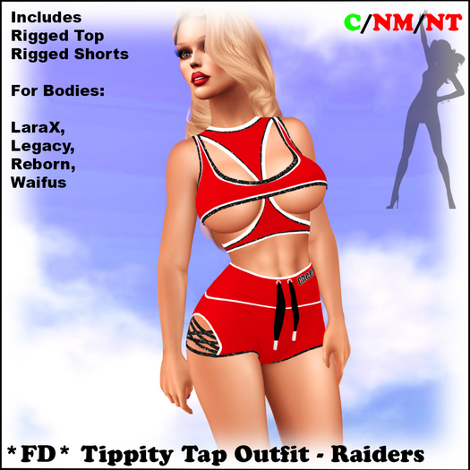 *FD* Tippity Tap Outfit [Boxed] Raiders