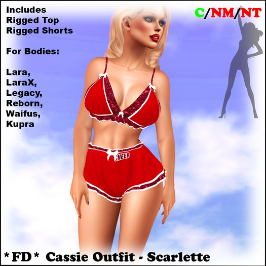 *FD* Cassie Outfit [Boxed] Scarlette